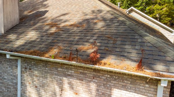 Gutter Pine Needle Removal in Ashburn